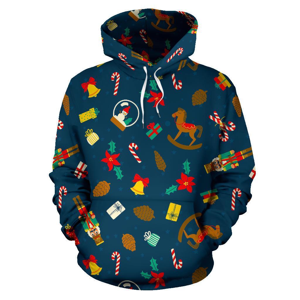 Nutcracker Print Pattern Men Women Pullover Hoodie-grizzshop