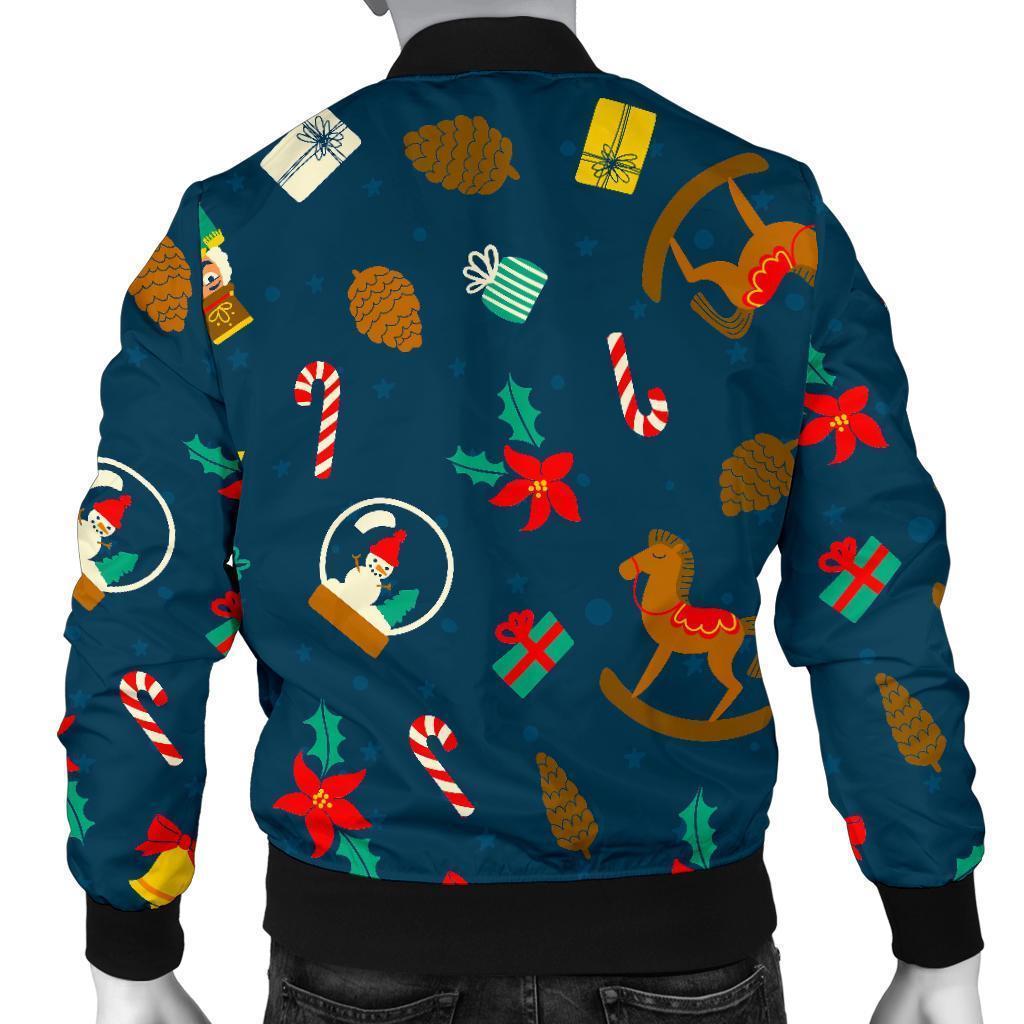 Nutcracker Print Pattern Men's Bomber Jacket-grizzshop