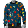 Nutcracker Print Pattern Men's Bomber Jacket-grizzshop