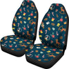 Nutcracker Print Pattern Universal Fit Car Seat Covers-grizzshop