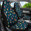 Nutcracker Print Pattern Universal Fit Car Seat Covers-grizzshop