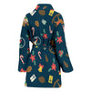 Nutcracker Print Pattern Women Long Robe-grizzshop