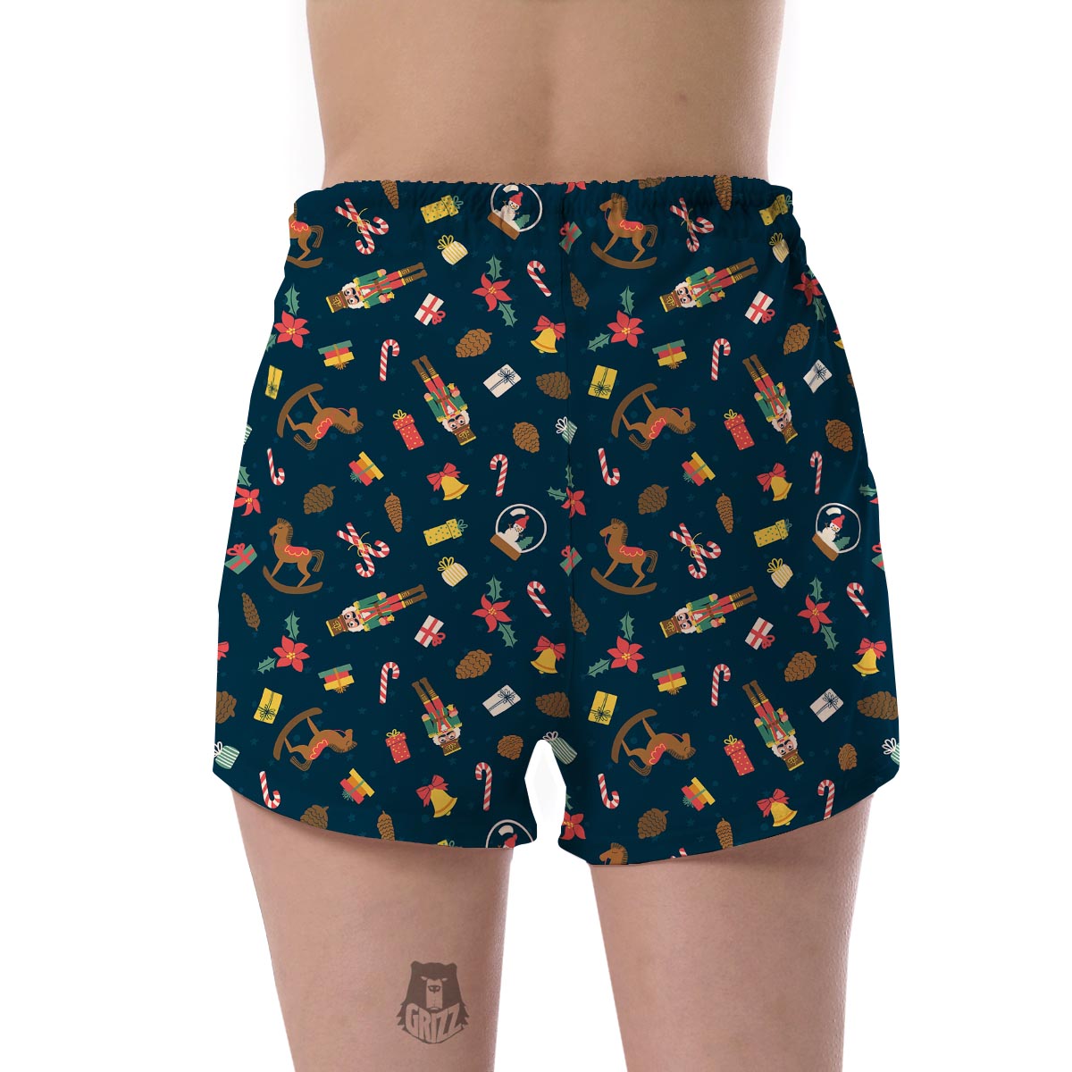 Nutcracker Print Pattern Women's Shorts-grizzshop