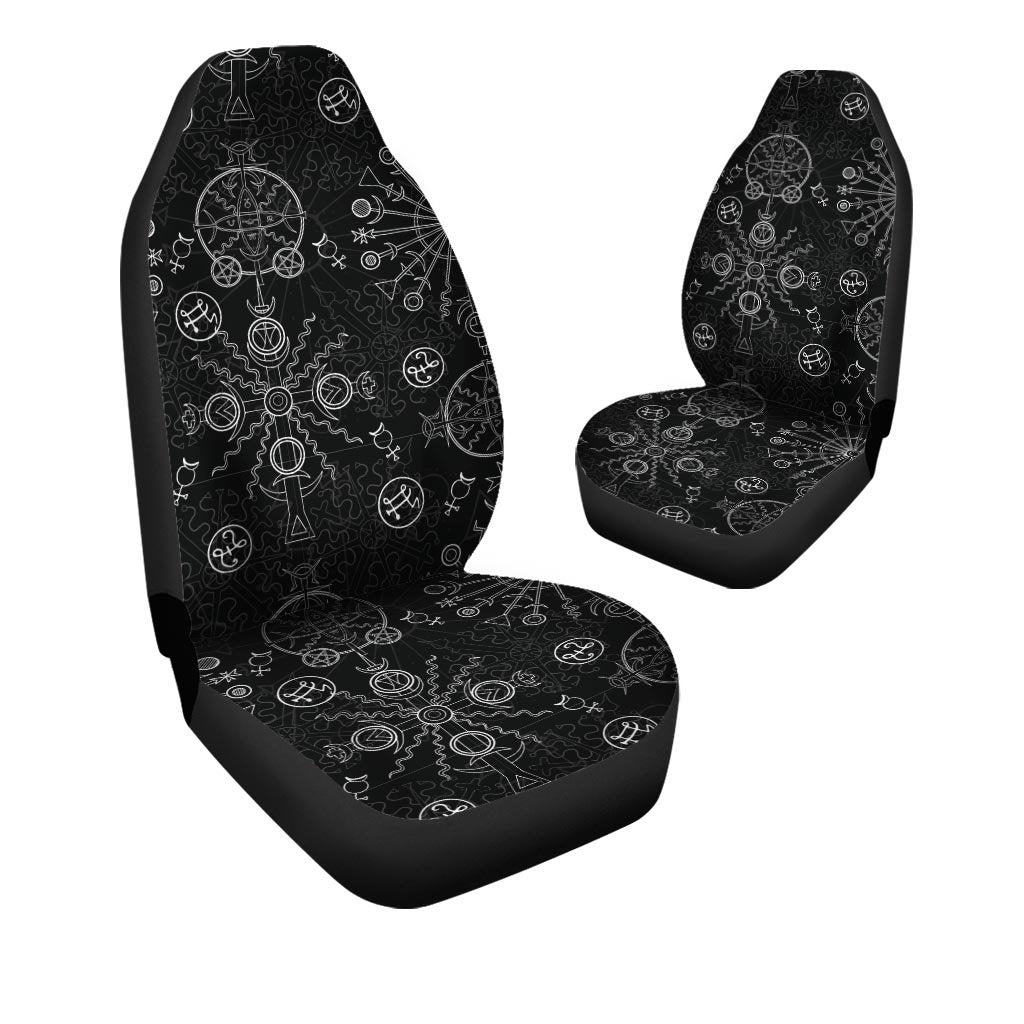 Occult Witch Gothic Car Seat Covers-grizzshop