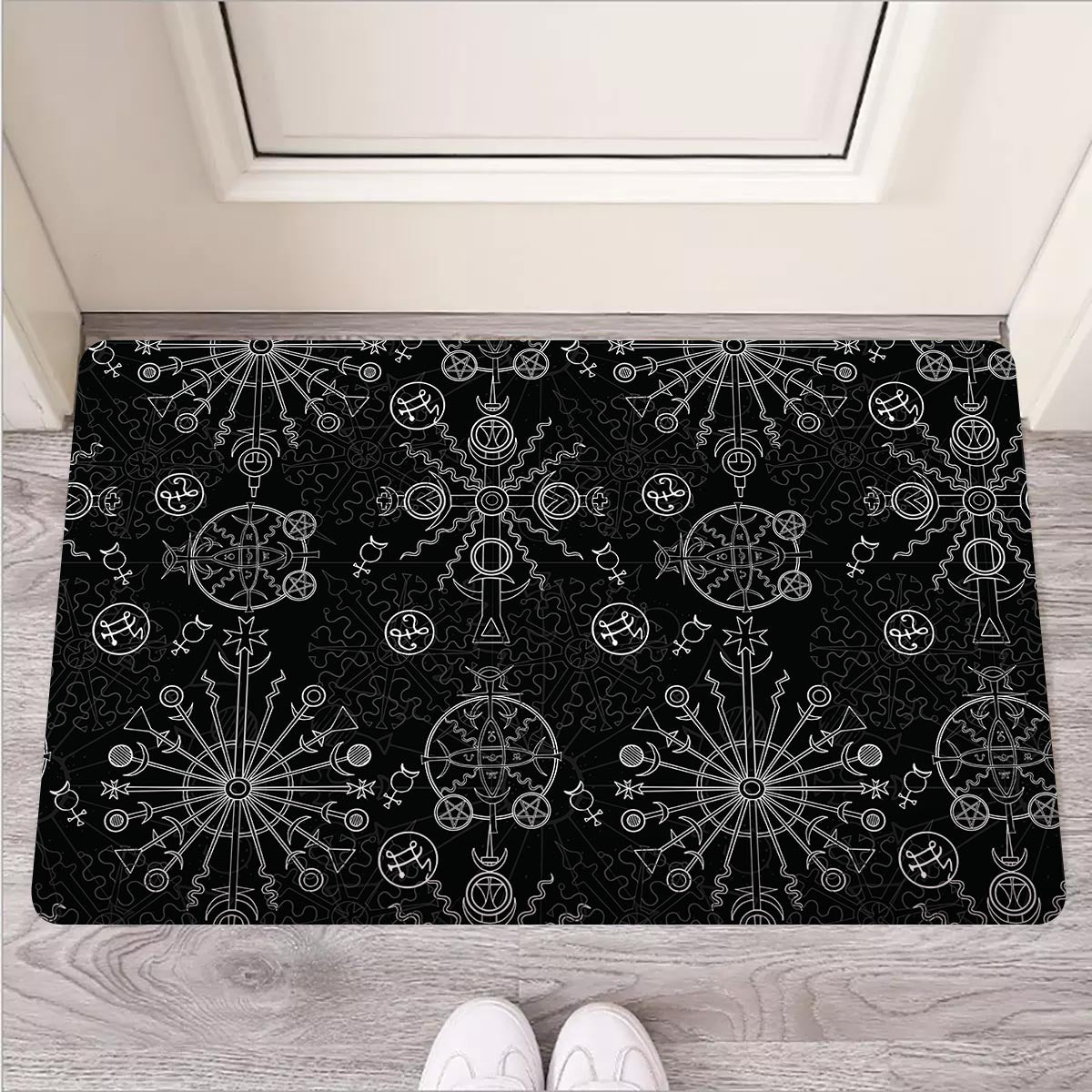Occult Witch Gothic Door Mat-grizzshop
