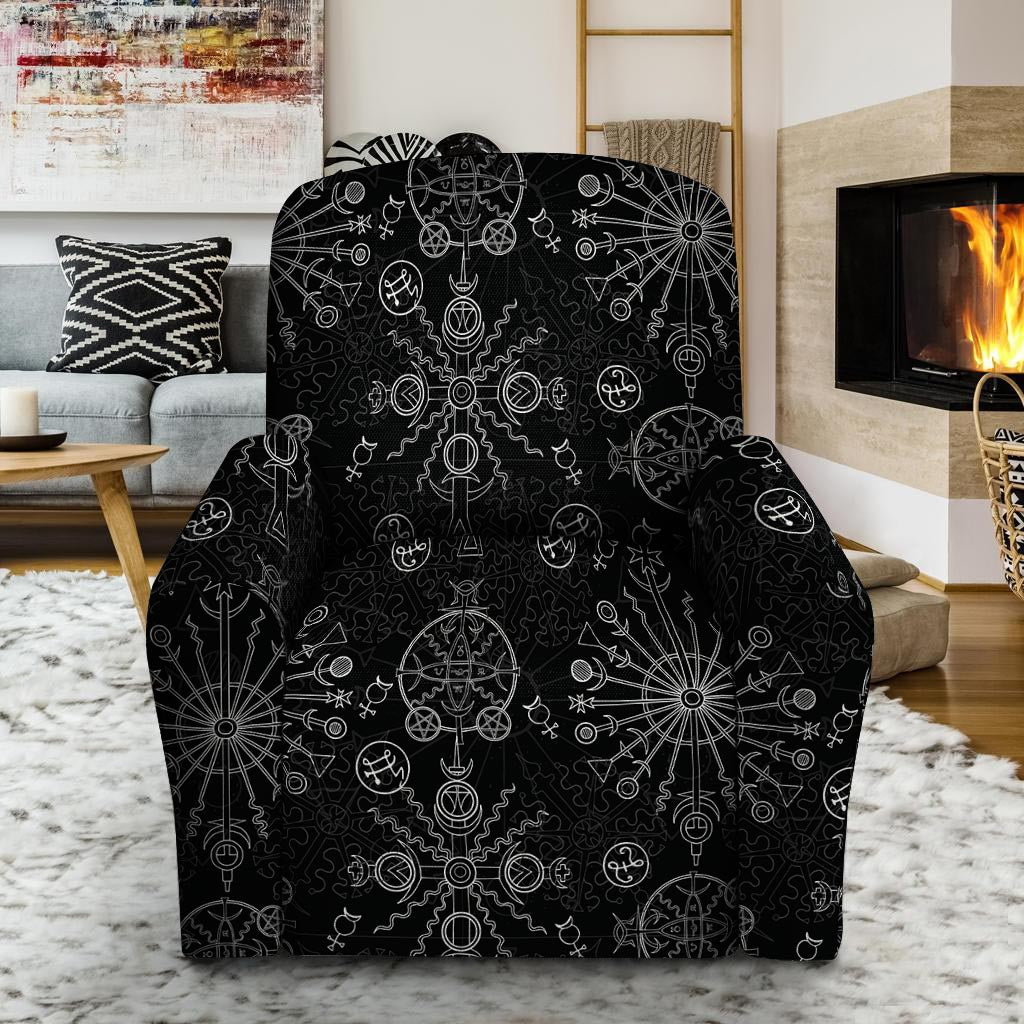 Occult Witch Gothic Recliner Cover-grizzshop