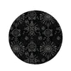 Occult Witch Gothic Round Rug-grizzshop