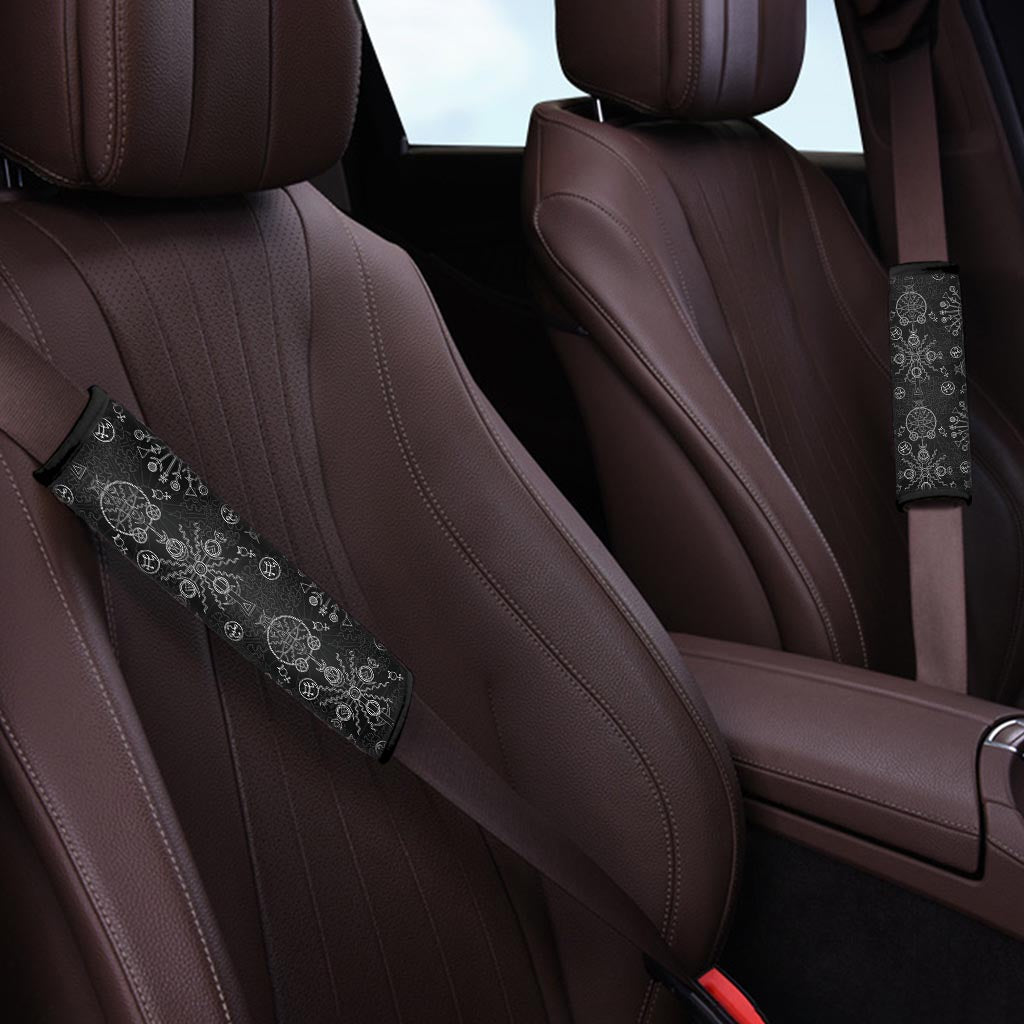 Occult Witch Gothic Seat Belt Cover-grizzshop
