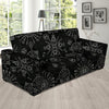 Occult Witch Gothic Sofa Cover-grizzshop