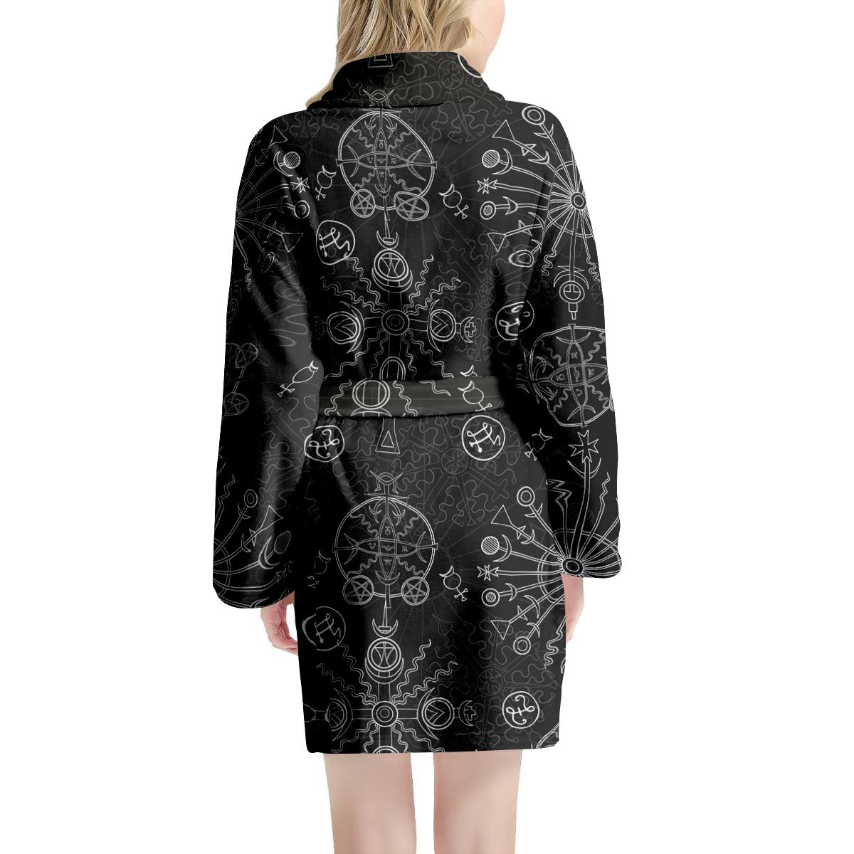 Occult Witch Gothic Women's Robe-grizzshop