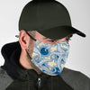 Ocean Octopus Pattern Print Face Mask-grizzshop