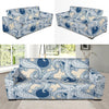 Ocean Octopus Pattern Print Sofa Covers-grizzshop