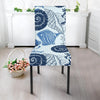 Ocean Pattern Print Chair Cover-grizzshop