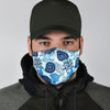 Ocean Pattern Print Face Mask-grizzshop