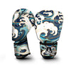 Ocean Wave Print Boxing Gloves-grizzshop