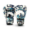 Ocean Wave Print Boxing Gloves-grizzshop