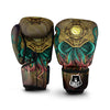 Octopus And Diving Helmet Print Boxing Gloves-grizzshop