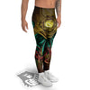 Octopus And Diving Helmet Print Men's Leggings-grizzshop