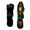 Octopus And Diving Helmet Print Muay Thai Shin Guards-grizzshop