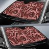 Octopus Squid Tentacle Pattern Print Car Sun Shade-grizzshop