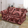 Octopus Squid Tentacle Pattern Print Loveseat Cover-grizzshop