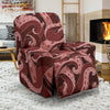 Octopus Squid Tentacle Pattern Print Recliner Cover-grizzshop
