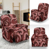 Octopus Squid Tentacle Pattern Print Recliner Cover-grizzshop