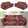 Octopus Squid Tentacle Pattern Print Sofa Covers-grizzshop