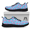 Octopus Teal And Purple Print Pattern Black Sneaker-grizzshop