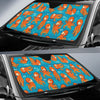 Octopus Tentacle Squid Pattern Print Car Sun Shade-grizzshop