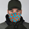 Octopus Tentacle Squid Pattern Print Face Mask-grizzshop