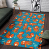 Octopus Tentacle Squid Pattern Print Floor Mat-grizzshop