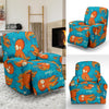 Octopus Tentacle Squid Pattern Print Recliner Cover-grizzshop