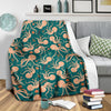 Octopus Tentacle Squid Print Pattern Blanket-grizzshop