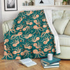 Octopus Tentacle Squid Print Pattern Blanket-grizzshop