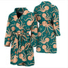 Octopus Tentacle Squid Print Pattern Men Long Robe-grizzshop