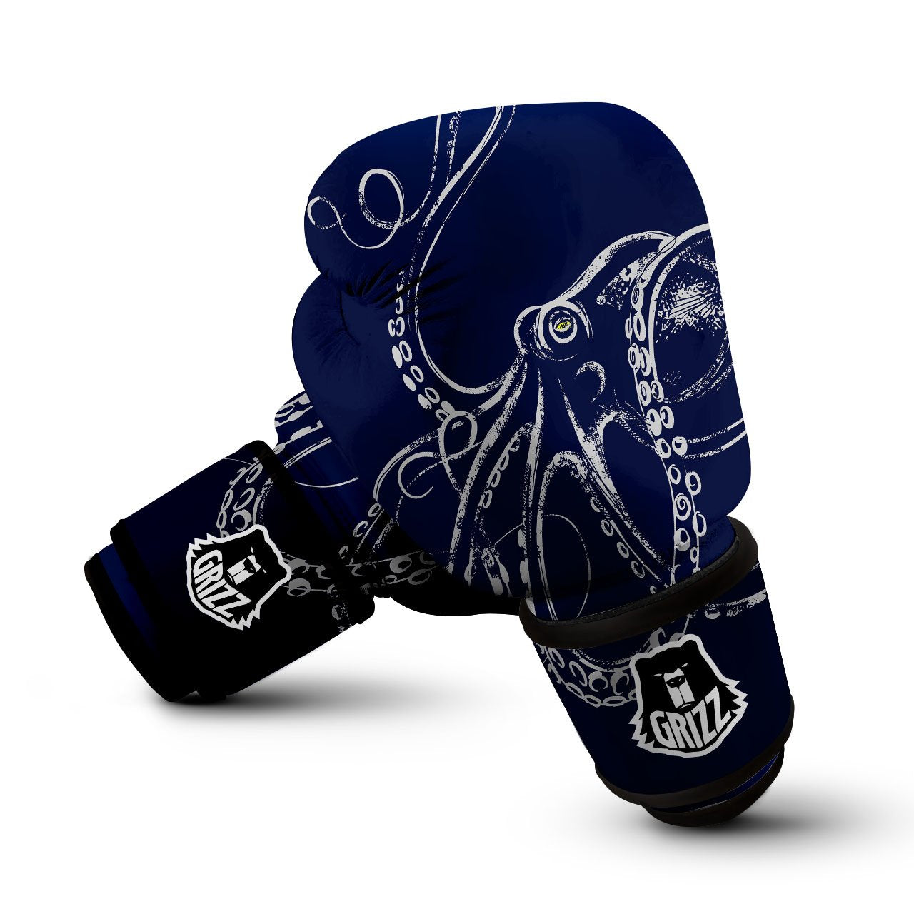 Octopus Tentacles Print Boxing Gloves-grizzshop