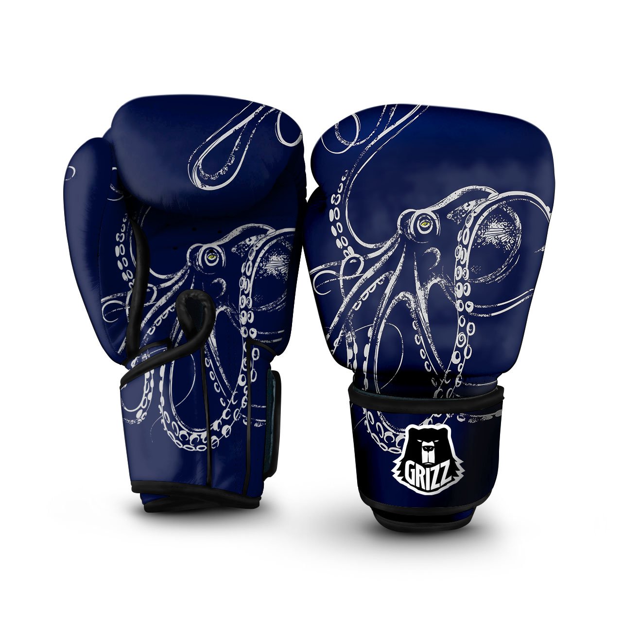 Octopus Tentacles Print Boxing Gloves-grizzshop