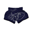 Octopus Tentacles Print Muay Thai Boxing Shorts-grizzshop