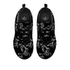 Octopus Tentacles Print Pattern Black Sneaker-grizzshop