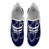 Octopus Tentacles Print White Athletic Shoes-grizzshop