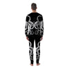 Octopus Tentacles White And Black Print Men's Pajamas-grizzshop