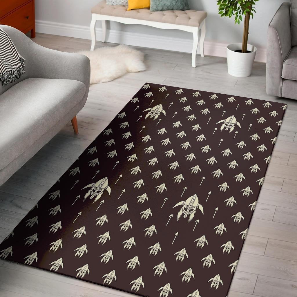 Odin's Mask Viking Floor Mat-grizzshop