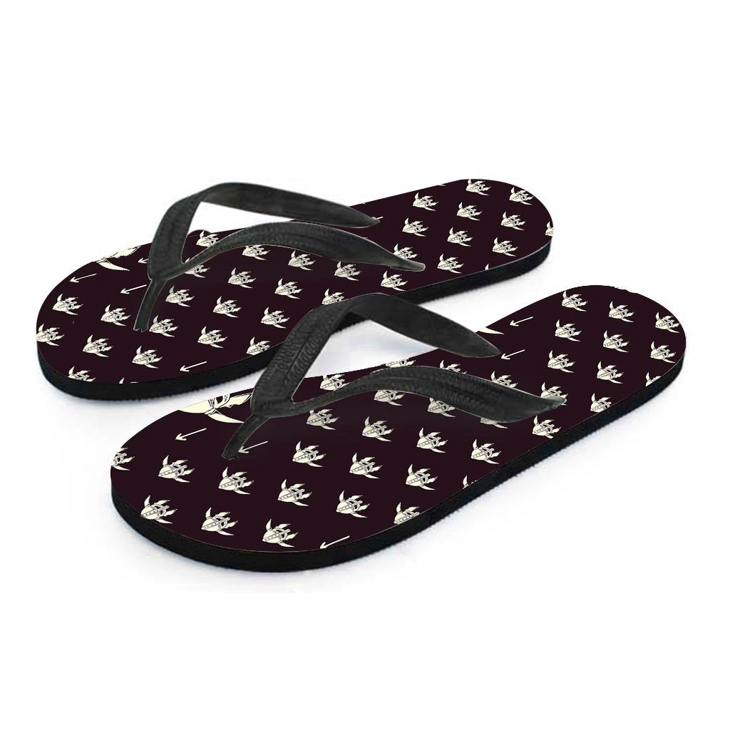Odin's Mask Viking Women's Flip Flops-grizzshop
