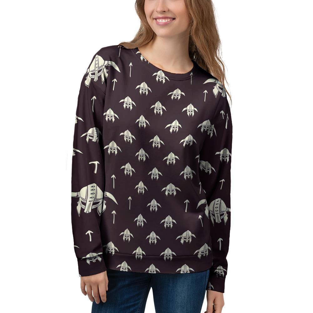 Odin's Mask Viking Women's Sweatshirt-grizzshop