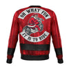 Oh What Fun It Is To Ride Biker Christmas Ugly Sweater-grizzshop