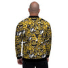 Old School HipHop Print Men's Bomber Jacket-grizzshop