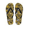 Old School HipHop Print Men's Flip Flops-grizzshop