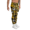 Old School HipHop Print Men's Leggings-grizzshop