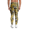 Old School HipHop Print Men's Leggings-grizzshop